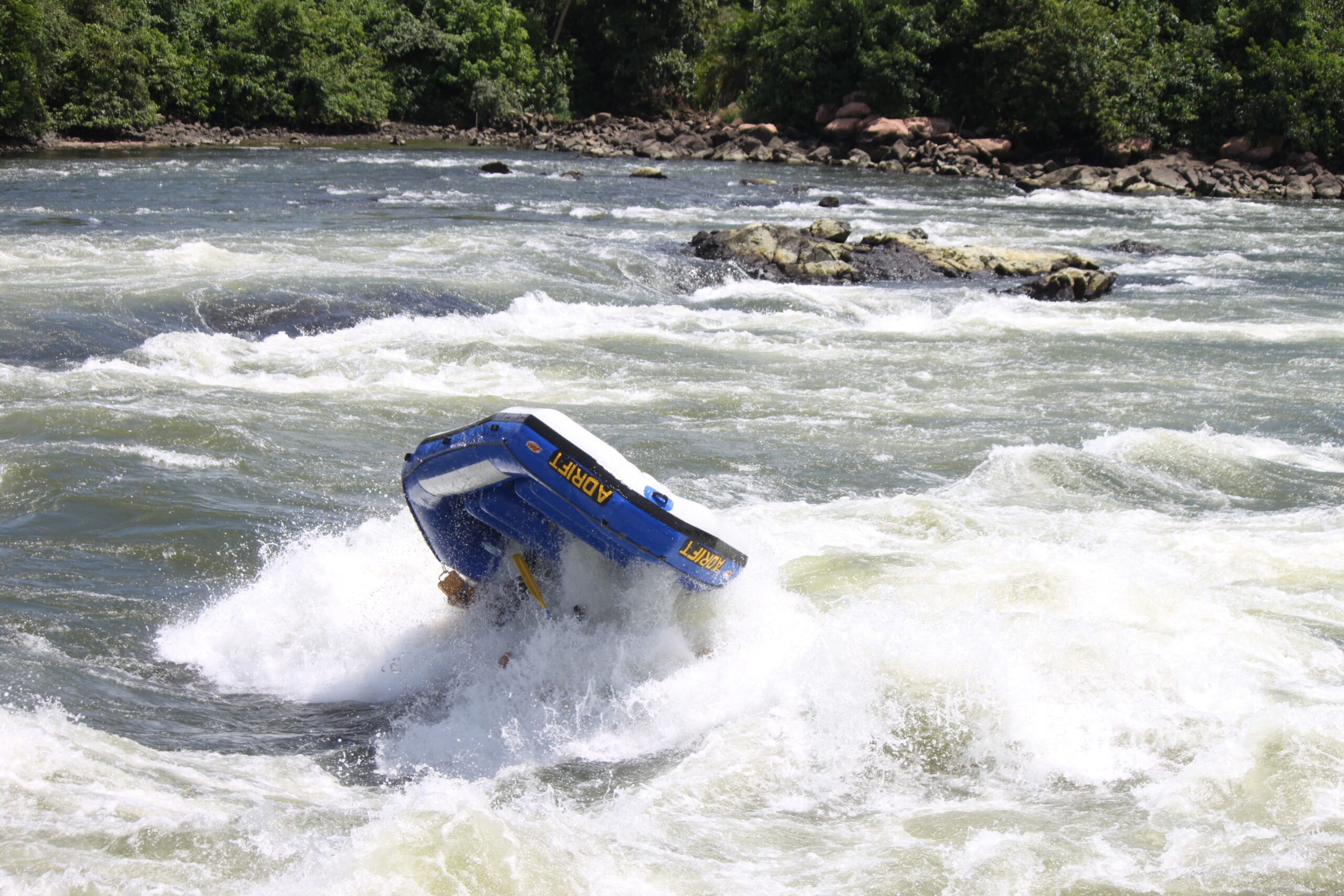 Rafting on River Nile in Jinja