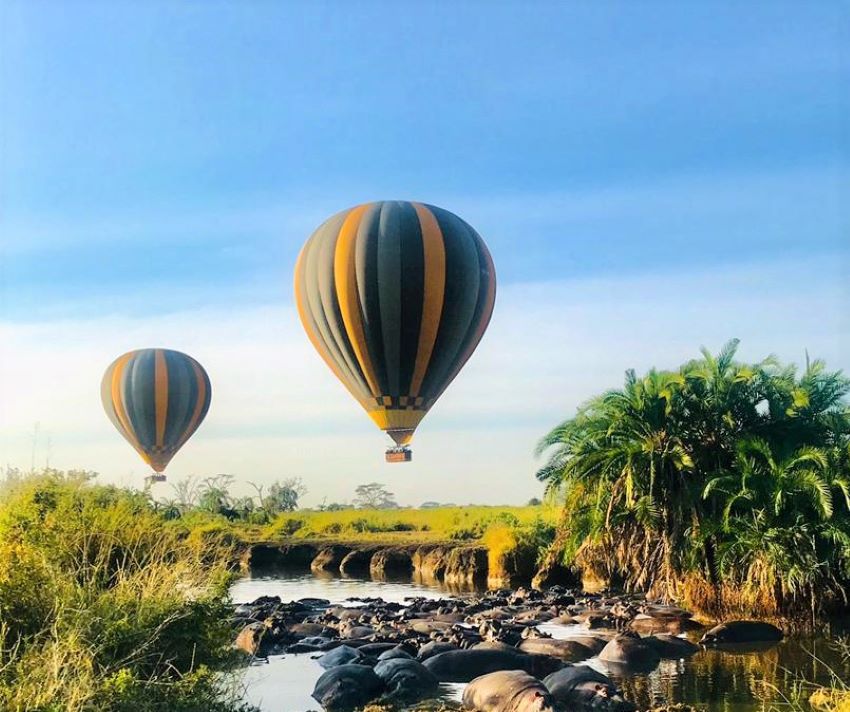 Balloon Safari in Serengeti