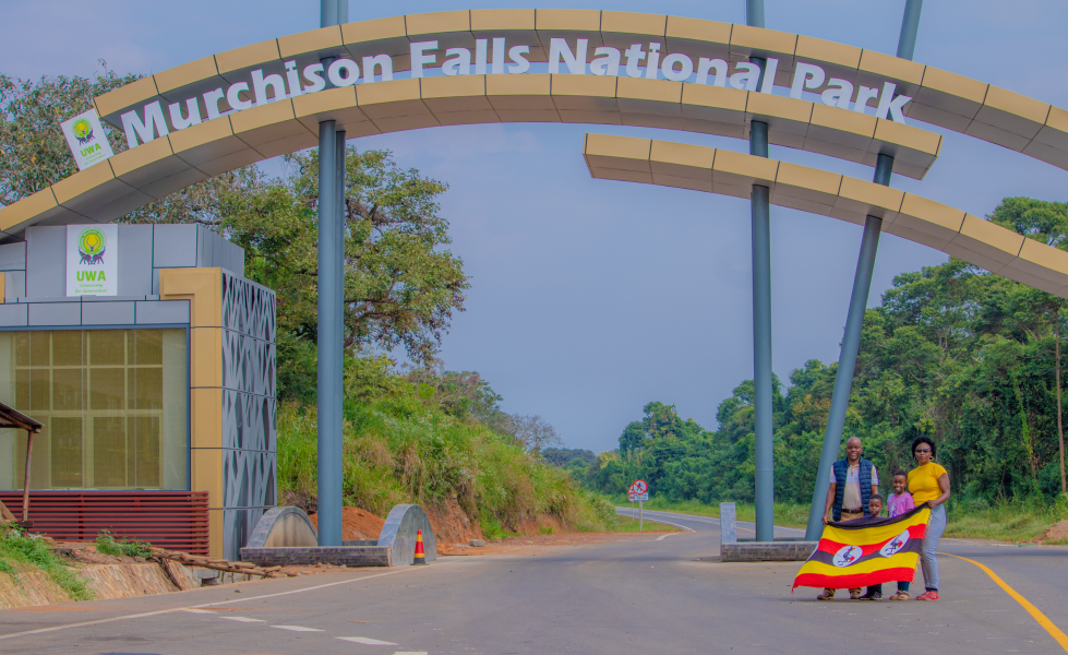 Murchison Falls National Park Entrance ATW Holidays Africa